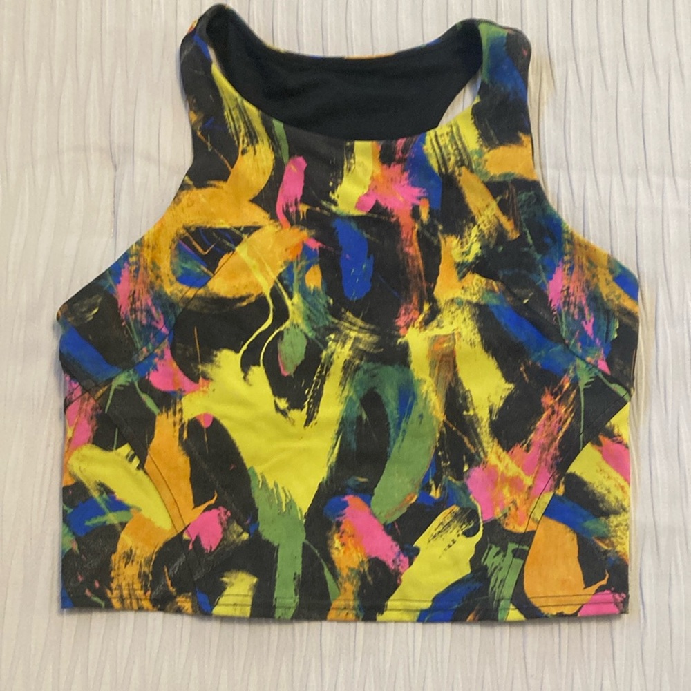 Colorful Abstract Women's Top
